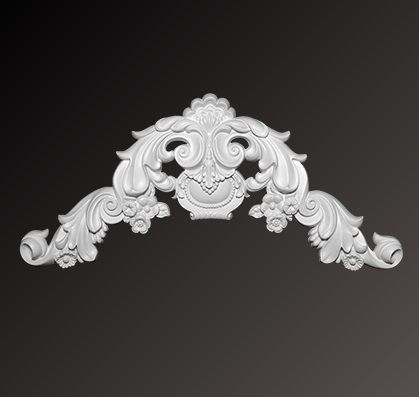 Орнамент декоративный элемент Европласт полиуретан 1.60.036 - 360*50*790 мм