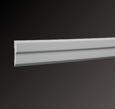 Гибкий настенный молдинг Европласт полиуретан 1.51.342 - 2000*75*15 мм