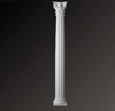 База колонны фасада Европласт полиуретан 4.43.301 - 108*244*244 мм
