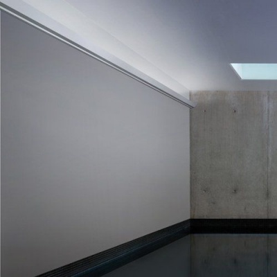 Карниз потолочный из полиуретана с подсветкой Orac Décor C358 для скрытого освещения - 2000*73*140 мм