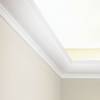 Карниз потолочный из полиуретана с подсветкой Orac Décor C902 для скрытого освещения - 2000*103*103 мм