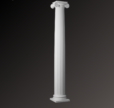 Капитель колонны фасада Европласт полиуретан 4.11.201 - 162*362*430 мм
