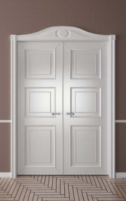 Дверной декор квадрат Европласт полиуретан 1.54.001 - 98*30*98 мм