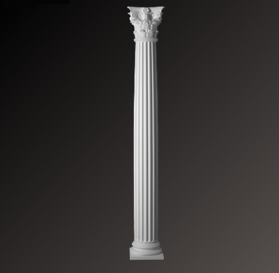 Капитель колонны фасада Европласт полиуретан 4.11.301 - 311*409*395 мм