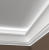 Карниз Европласт полиуретан 1.50.221 гибкий для скрытого освещения - 2000*150*45*мм