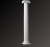 База колонны фасада Европласт полиуретан 4.43.201 - 115*272*272 мм